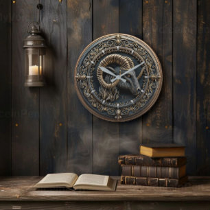 Aries-Zodiac Astrolology Wall Clock