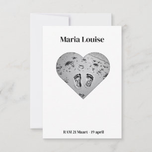 Aries Zodiac Birth Announcement