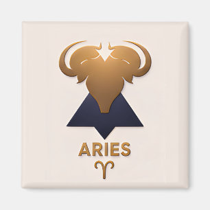 Aries Zodiac Decor Astrology Gift Magnet