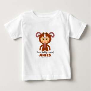 Aries Zodiac for Kids Baby T-Shirt