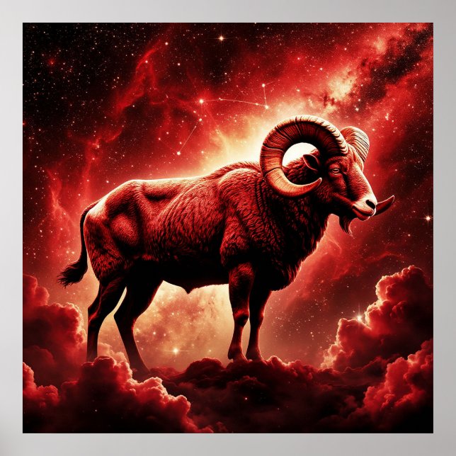 Aries Zodiac Gift For Bold Fire Sign (Front)