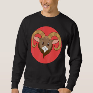 Aries Zodiac Horoscope Astrology Astronomy Women G Sweatshirt