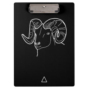 Aries Zodiac Sign - Clipboard