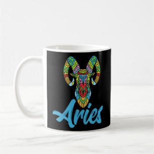 Aries Zodiac Sign Horoscope Astrology  Coffee Mug