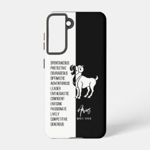 Aries Zodiac Sign Samsung Galaxy Case