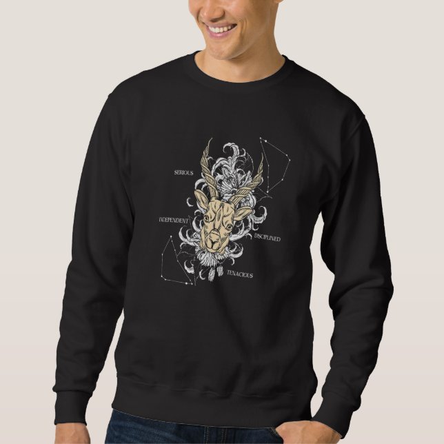 Aries Zodiac Sign   Sweatshirt (Front)