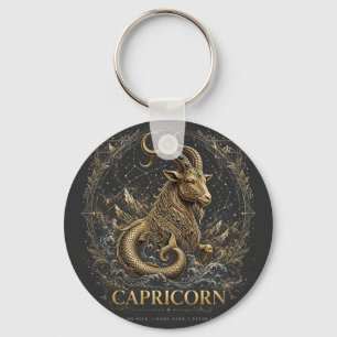 Aries Zodiac Sign T-Shirt – Bold Fire Ram Astrolog Key Ring