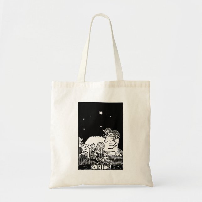Aries Zodiac Sign  Tote Bag (Front)