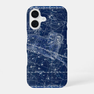 Aries Zodiac Sign Vintage Illustration iPhone 16 Case