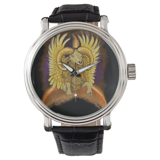 Aries Zodiac Watch (Front)