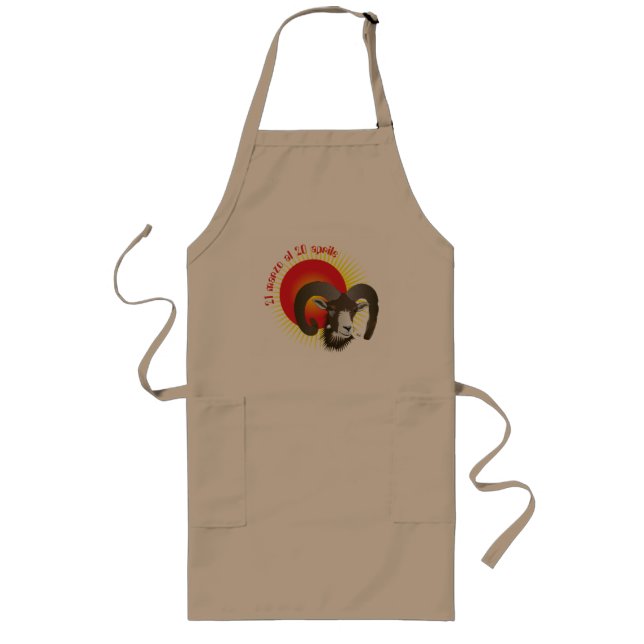 Ariete 21 marzo al 20 aprile Grembiule Long Apron (Front)