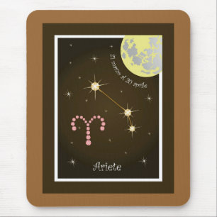 Ariete 21 marzo al 20 aprile Mauspad Mouse Pad