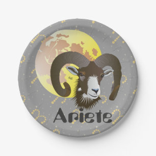 Ariete 21 marzo al 20 aprile Piatti Teller Paper Plate
