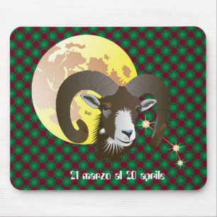 Ariete 21 marzo al 20 aprile Tappetini per mouse Pad