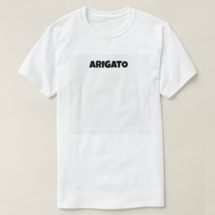ARIGATO tshirts Thank you T-shirt