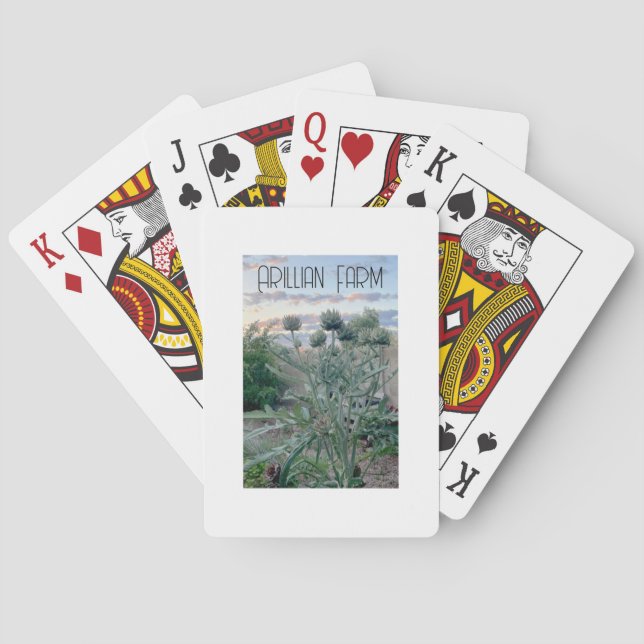 Arillian Artichoke Playing Cards (Back)