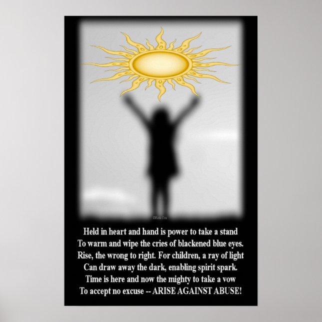 Arise Against Abuse Poster (Front)