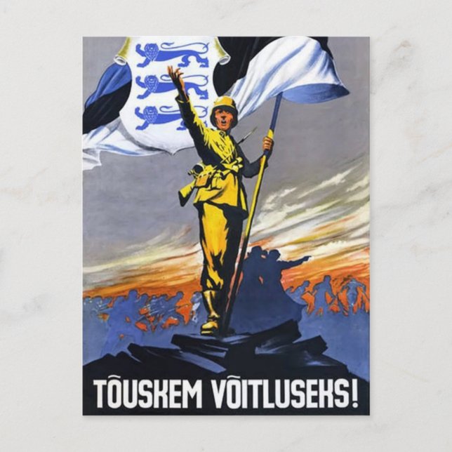 Arise, Estonia! Postcard (Front)