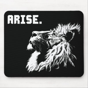 ARISE - Lion Motivational Mouse Pad