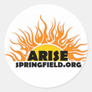 Arise Website Logo Sticker