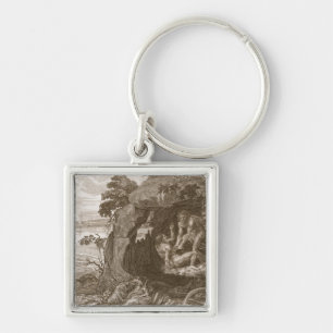 Aristeus Compels Proteus to Reveal his Oracles, 17 Key Ring