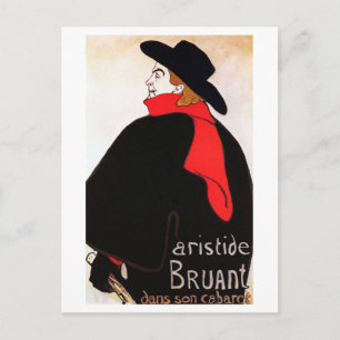 Aristide Bruant dans son Cabaret Postcard