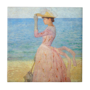 Aristide Maillol - Woman with a Parasol Ceramic Tile
