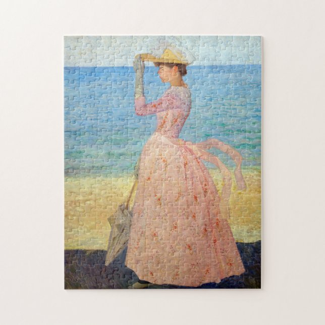 Aristide Maillol - Woman with a Parasol Jigsaw Puzzle (Vertical)