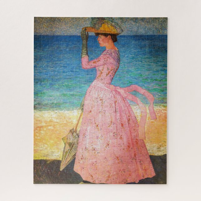 Aristide Maillol - "Woman with a Parasol" Jigsaw Puzzle (Vertical)