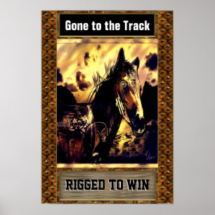 Aristides Cyborg Horse Customisable Poster