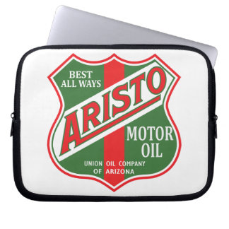 Aristo Motor Oil vintage sign reproduction Laptop Sleeve