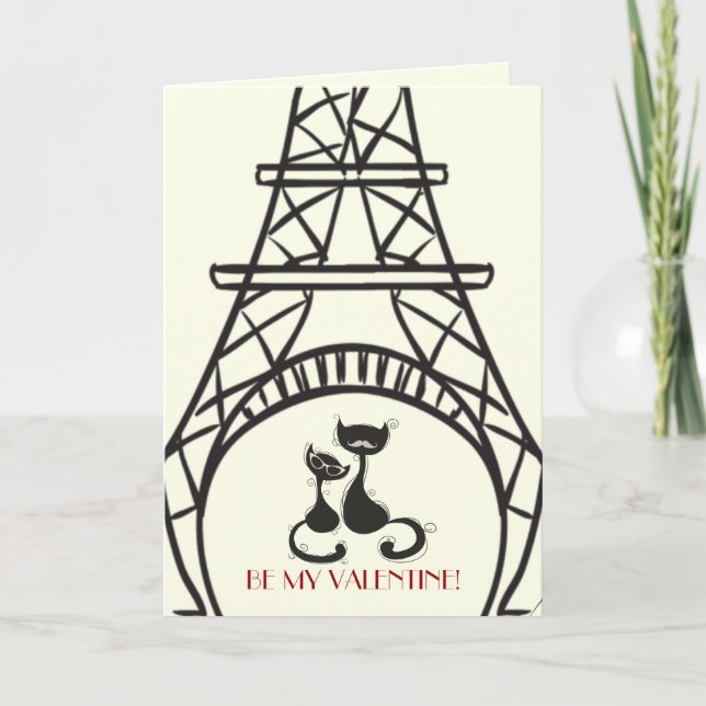 AristoCat Valentine Holiday Card (Front)