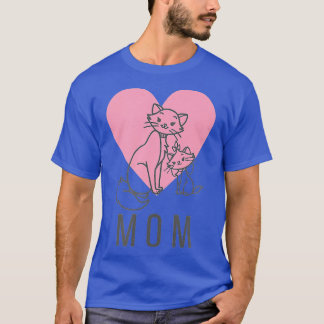 Aristocats Duchess and Marie Mothers Day  T-Shirt