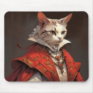 Aristocrat Cat Funny Mouse Pad