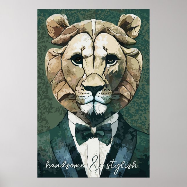 Aristocrat Lion Poster (Front)