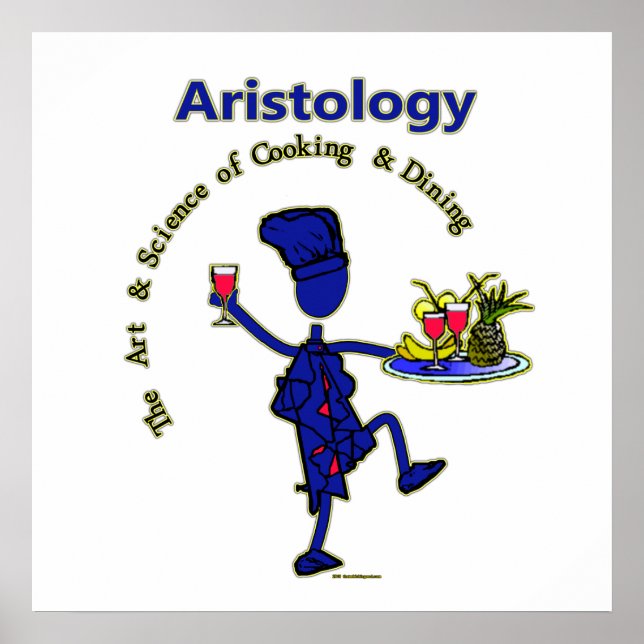 Aristology Gourmet Art of Cooking Poster (Front)