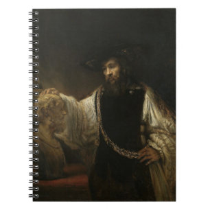 Aristotle (384-322 BC) with a Bust of Homer Notebook