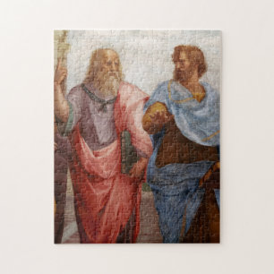 Aristotle and Plato by Raphael Jigsaw Puzzle