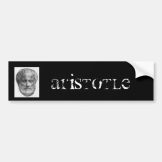 aristotle Bumper Sticker