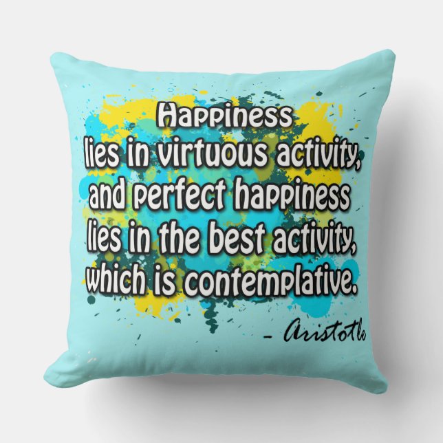 Aristotle Cushion (Front)