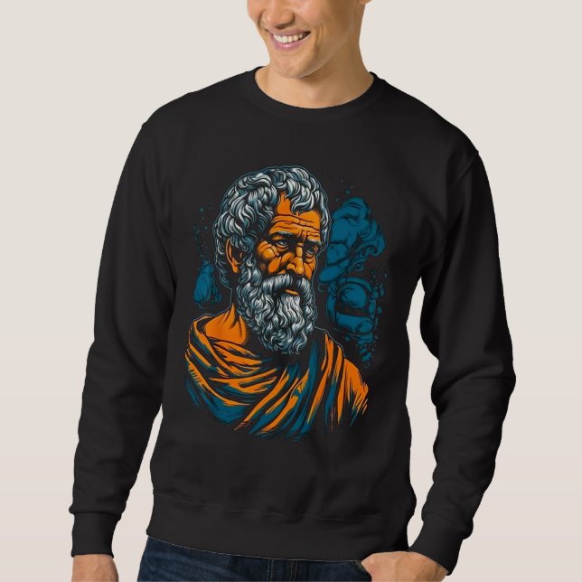 Aristotle Greek Philosopher Sweatshirt (Front)
