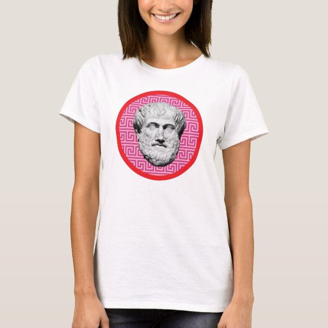 Aristotle Greek Philosopher T-Shirt (Front)