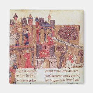 Aristotle instructs Alexander the Great in Magnet
