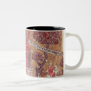 Aristotle instructs Alexander the Great in Two-Tone Coffee Mug