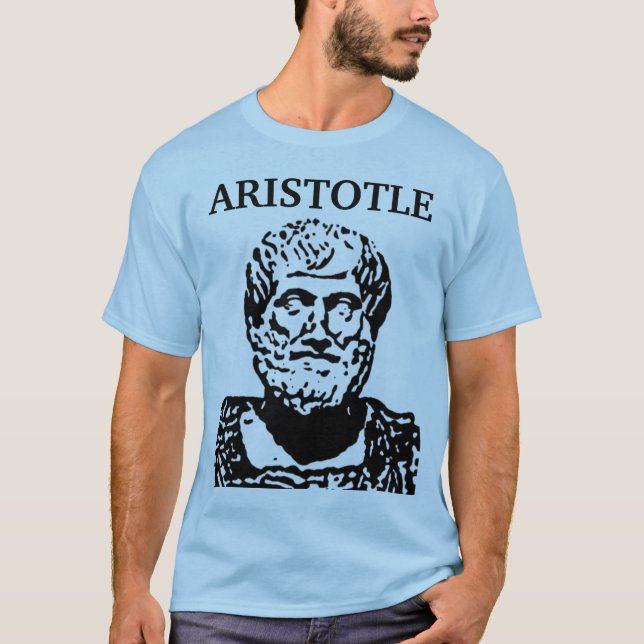 Aristotle Monochrome T-Shirt (Front)