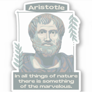 Aristotle Portrait And Quote