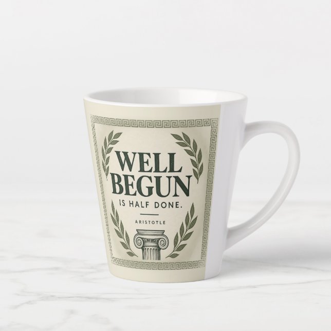 Aristotle Quote Mug (Right)