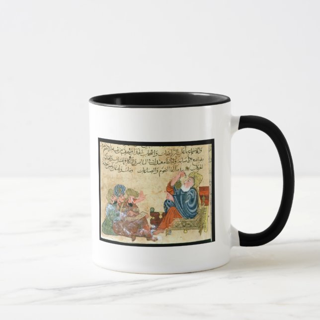 Aristotle teaching mug (Right)