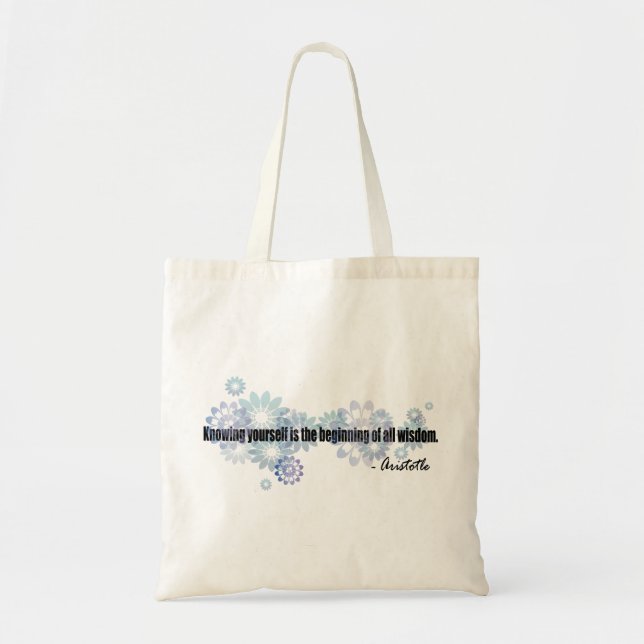 Aristotle Tote Bag (Front)