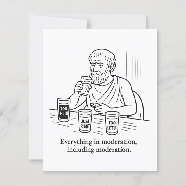 Aristotle's Guide to Moderation (Front)